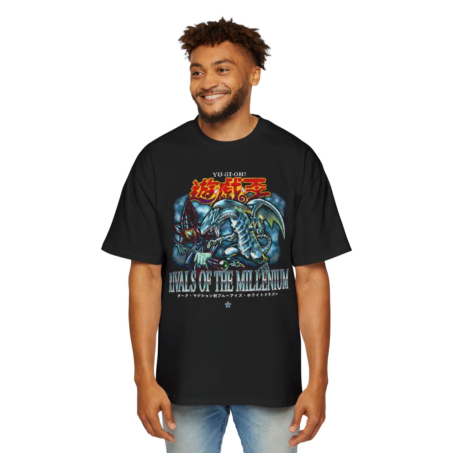 Yu-Gi-Oh Blue Eyes White Dragon & Dark Magician T-Shirt