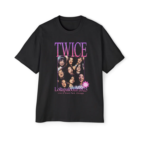 TWICE Lollapalooza 2025 T-Shirt